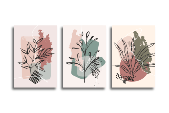 Download Outline Leaves and Abstract Shapes - Outline Collection
