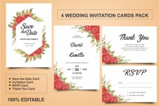 Download Flower Wedding Invitation Template - Wedding Collection