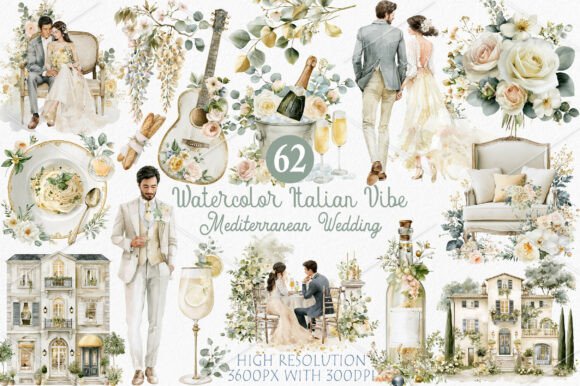 Download ITALIAN VIBE Mediterranean Wedding - Wedding Collection