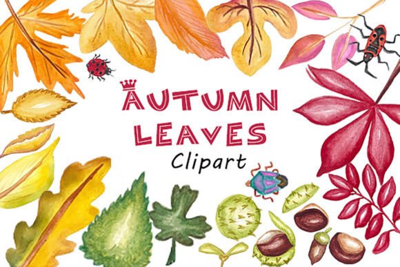 Download Watercolor Autumn Leaves Clipart - Leaves clipart Collection