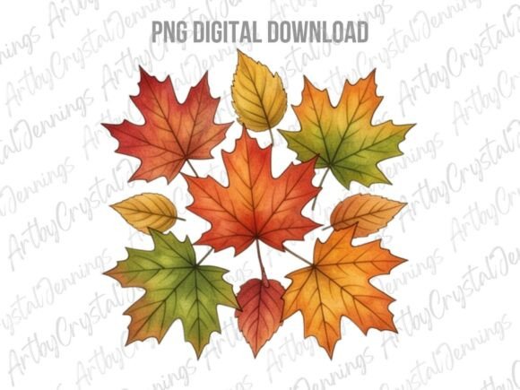 Download Autumn Maple Leaves Clipart PNG - Leaves clipart Collection