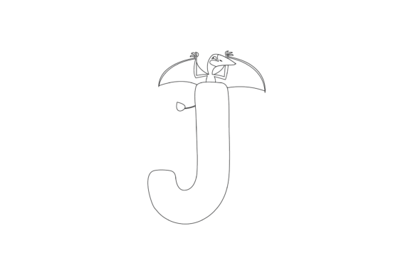 Download Dinosaur Alphabet Graphic Outline Style - Outline Collection